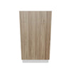 Modernform Cabinet Walnut 18" W X 34 1/2" H X 24" D  3 Drawer Base Cabinet