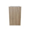 Modernform Cabinet Walnut 18" W X 34 1/2" H X 24" D  3 Drawer Base Cabinet