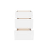 Modernform Cabinet White Shaker 21" W X 34 1/2" H X 24" D  3 Drawer Base Cabinet