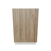 Modernform Cabinet Walnut 21" W X 34 1/2" H X 24" D  3 Drawer Base Cabinet