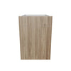 Modernform Cabinet Walnut 21" W X 34 1/2" H X 24" D  3 Drawer Base Cabinet