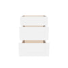 Modernform Cabinet White Shaker 24" W X 34 1/2" H X 24" D  3 Drawer Base Cabinet
