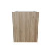Modernform Cabinet Walnut 24" W X 34 1/2" H X 24" D  3 Drawer Base Cabinet