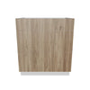 Modernform Cabinet Walnut 30" W X 34 1/2" H X 24" D  3 Drawer Base Cabinet