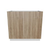 Modernform Cabinet Walnut 36" W X 34 1/2" H X 24" D  3 Drawer Base Cabinet