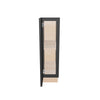 Modernform Cabinet Onyx Black Shaker 09" W X 34 1/2" H X 24" D Full Height Single Door Base Cabinet