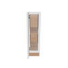 Modernform Cabinet White Shaker 09" W X 34 1/2" H X 24" D Full Height Single Door Base Cabinet