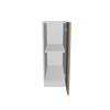Modernform Cabinet Walnut 12" W X 34 1/2" H X 24" D Full Height Single Door Base Cabinet