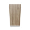 Modernform Cabinet Walnut 15" W X 34 1/2" H X 24" D Full Height Single Door Base Cabinet