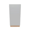 Modernform Cabinet Matte White 15" W X 34 1/2" H X 24" D Full Height Single Door Base Cabinet