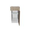 Modernform Cabinet Walnut 15" W X 34 1/2" H X 24" D Single Door Base Cabinet