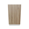 Modernform Cabinet Walnut 18" W X 34 1/2" H X 24" D Full Height Single Door Base Cabinet