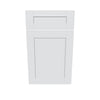 J&K White Shaker S8 Dummy Door & Drawer w/Frame 18" W x 30" H