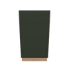 Modernform Cabinet Slim Sage Green 18" W X 34 1/2" H X 24" D Single Door Base Cabinet