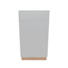 Modernform Cabinet Matte White 18" W X 34 1/2" H X 24" D Single Door Base Cabinet