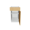 Modernform Cabinet Natural Oak 18" W X 34 1/2" H X 24" D Single Door Base Cabinet