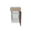 Modernform Cabinet Walnut 18" W X 34 1/2" H X 24" D Single Door Base Cabinet