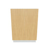 Modernform Cabinet Natural Oak 24" W X 34 1/2" H X 24" D Double Door Base Cabinet