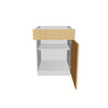 Modernform Cabinet Natural Oak 24" W X 34 1/2" H X 24" D Single Door Base Cabinet