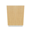 Modernform Cabinet Natural Oak 24" W X 34 1/2" H X 24" D Full Height Double Door Base Cabinet