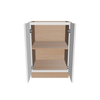Modernform Cabinet White Shaker 24" W X 34 1/2" H X 24" D Full Height Double Door Base Cabinet
