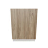 Modernform Cabinet Walnut 24" W X 34 1/2" H X 24" D Full Height Single Door Base Cabinet