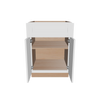 Modernform Cabinet White Shaker 24" W X 34 1/2" H X 24" D Double Door Base Cabinet