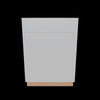 Modernform Cabinet Matte White 24" W X 34 1/2" H X 24" D Double Door Base Cabinet