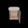 Modernform Cabinet Matte White 24" W X 34 1/2" H X 24" D Double Door Base Cabinet