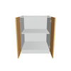 Modernform Cabinet Natural Oak 27" W X 34 1/2" H X 24" D Full Height Double Door Base Cabinet