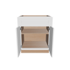 Modernform Cabinet White Shaker 27" W X 34 1/2" H X 24" D Double Door Base Cabinet