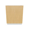 Modernform Cabinet Natural Oak 27" W X 34 1/2" H X 24" D Double Door Base Cabinet