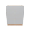 Modernform Cabinet Matte White 27" W X 34 1/2" H X 24" D Double Door Base Cabinet