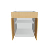 Modernform Cabinet Natural Oak 27" W X 34 1/2" H X 24" D Double Door Base Cabinet