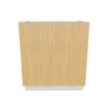 Modernform Cabinet Natural Oak 30" W X 34 1/2" H X 24" D Full Height Double Door Base Cabinet