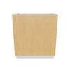 Modernform Cabinet Natural Oak 30" W X 34 1/2" H X 24" D Double Door Base Cabinet