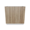 Modernform Cabinet Walnut 33" W X 34 1/2" H X 24" D Full Height Double Door Base Cabinet