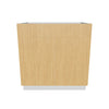 Modernform Cabinet Natural Oak 33" W X 34 1/2" H X 24" D Double Door Base Cabinet