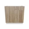 Modernform Cabinet Walnut 33" W X 34 1/2" H X 24" D Double Door Base Cabinet