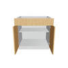 Modernform Cabinet Natural Oak 33" W X 34 1/2" H X 24" D Double Door Base Cabinet