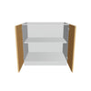 Modernform Cabinet Natural Oak 36" W X 34 1/2" H X 24" D Full Height Double Door Base Cabinet