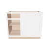 Modernform Cabinet White Shaker 42" W X 34 1/2" H X 24" D Blind Base Cabinet