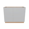 Modernform Cabinet Matte White 42" W X 34 1/2" H X 24" D Blind Base Cabinet