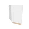 Modernform Cabinet White Shaker 24" W X 34 1/2" H X 24" D Base End Corner Cabinet