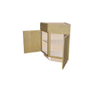 Modernform Cabinet Natural Shaker 24" W X 34 1/2" H X 24" D Base End Corner Cabinet