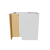 Modernform Cabinet Natural Oak 33" W X 34 1/2" H X 24" D Base Diagonal Corner w/Lazy Susan Cabinet