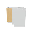 Modernform Cabinet Natural Oak 36" W X 34 1/2" H X 24" D Base Diagonal Corner w/Lazy Susan Cabinet