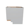Modernform Cabinet Matte White 36" W X 34 1/2" H X 24" D Base Diagonal Corner w/Lazy Susan Cabinet