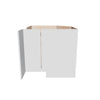 Modernform Cabinet Gloss White 36" W X 34 1/2" H X 24" D Base Diagonal Corner w/Lazy Susan Cabinet