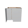 Modernform Cabinet Matte White 36" W X 34 1/2" H X 24" D Base Diagonal Corner w/Lazy Susan Cabinet